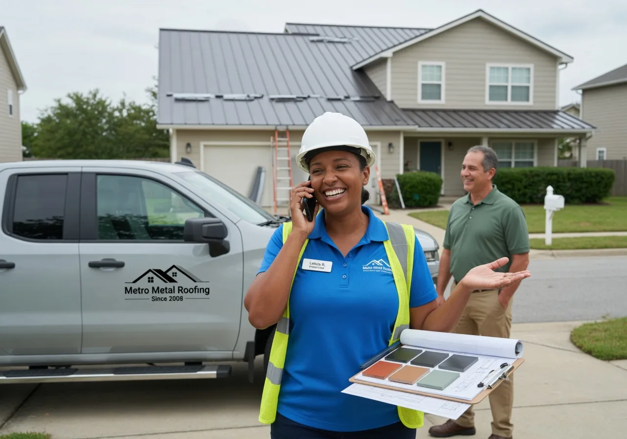 Storm Damage Metal Roof Repair in Bushton, KS